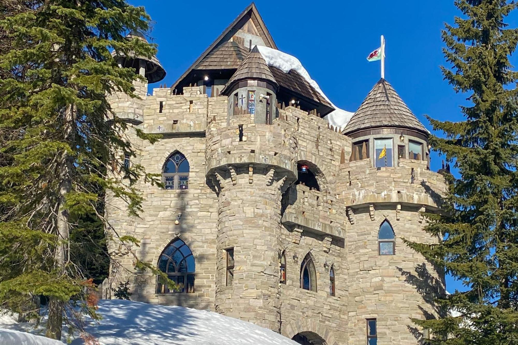 Schweitzer Castle Villa Sandpoint Dış mekan fotoğraf