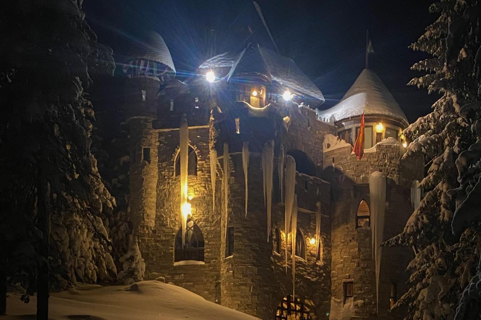 Schweitzer Castle Villa Sandpoint Dış mekan fotoğraf