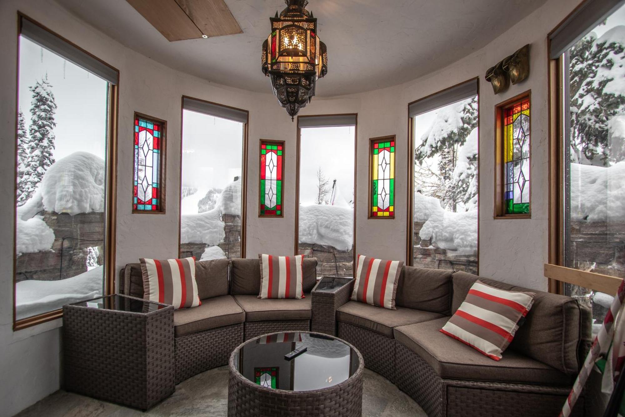 Schweitzer Castle Villa Sandpoint Dış mekan fotoğraf