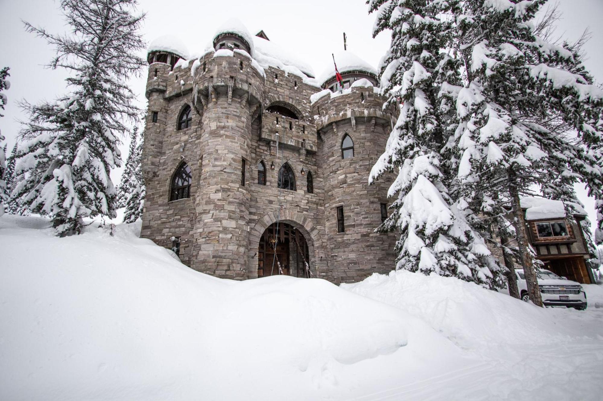 Schweitzer Castle Villa Sandpoint Dış mekan fotoğraf