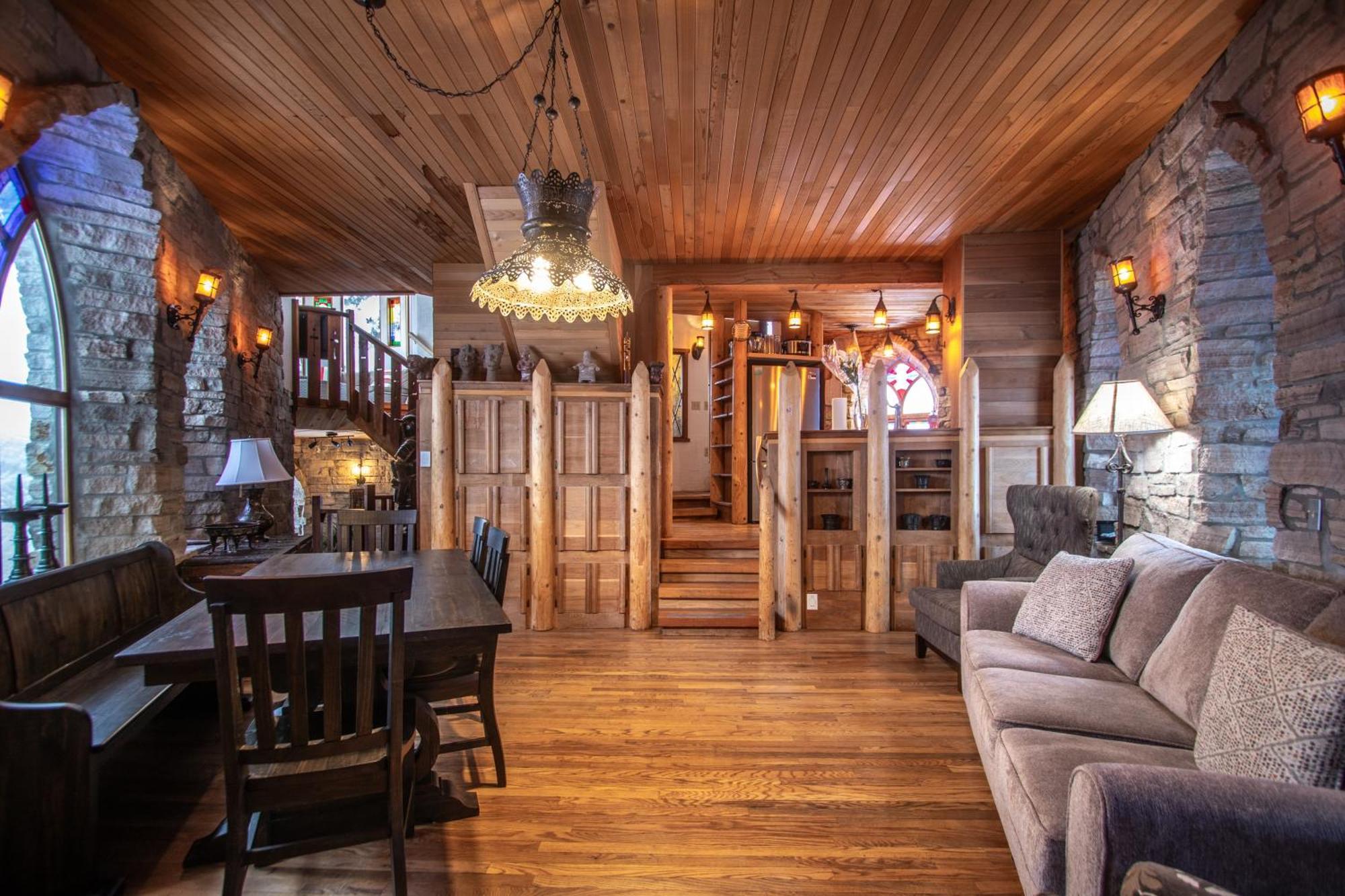 Schweitzer Castle Villa Sandpoint Dış mekan fotoğraf